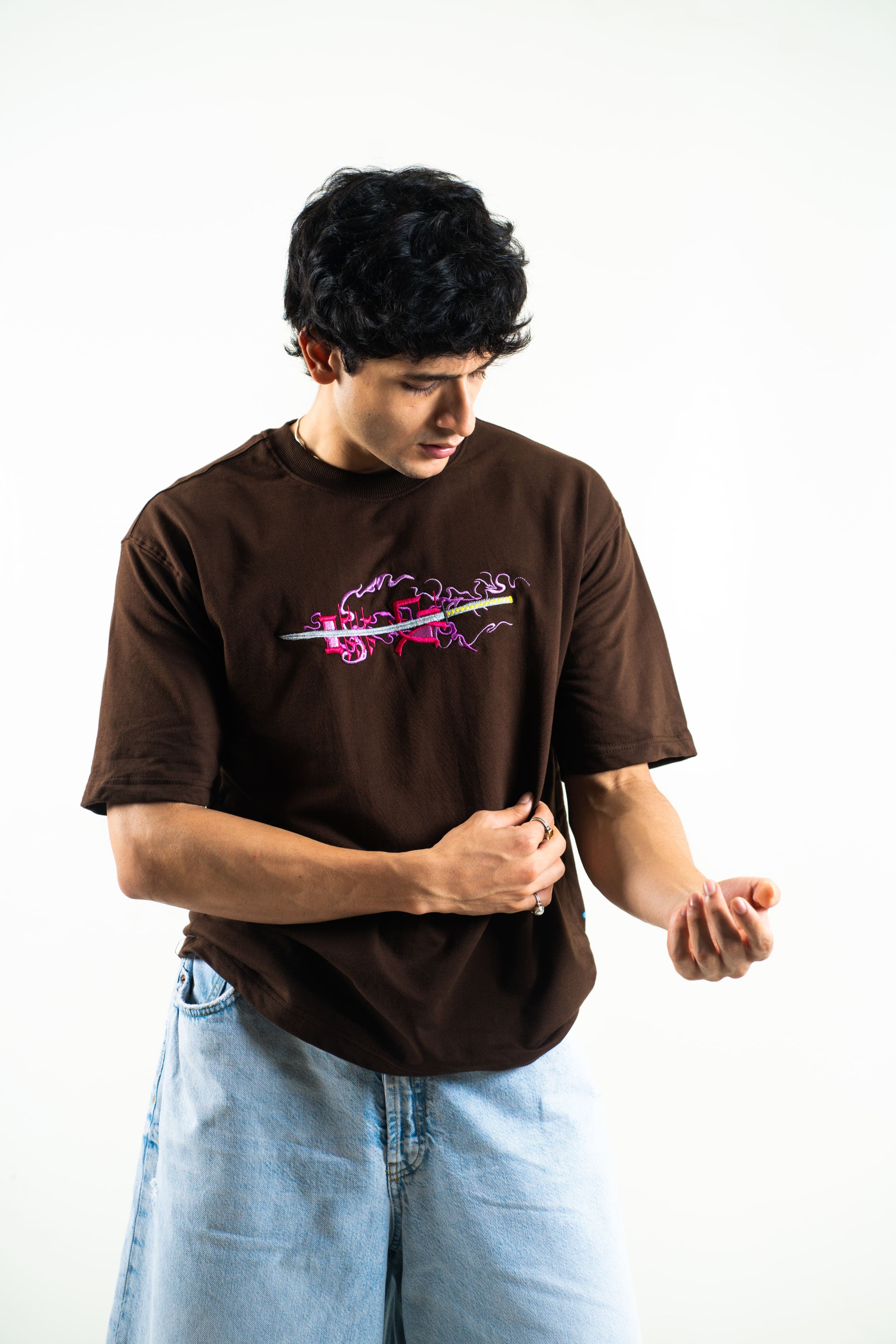 THE ART OF BECOMING – Brown Boxy Fit (Unisex)
