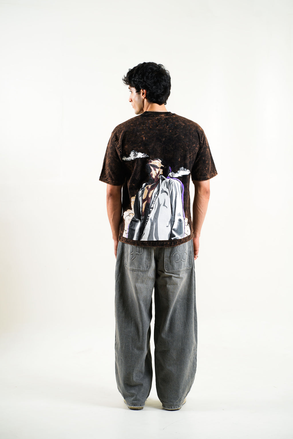 THE ART OF UNKNOWN – Black Washed Boxy Fit (Unisex)