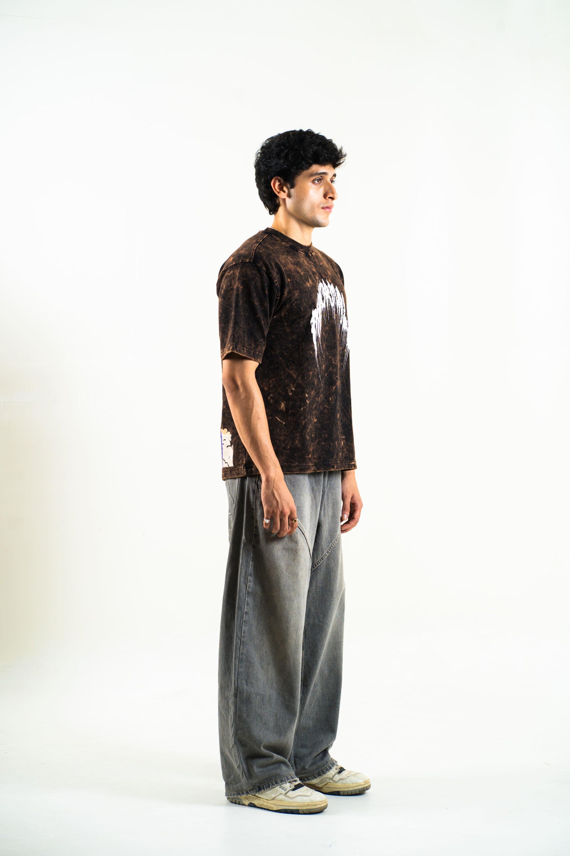 THE ART OF UNKNOWN – Black Washed Boxy Fit (Unisex)