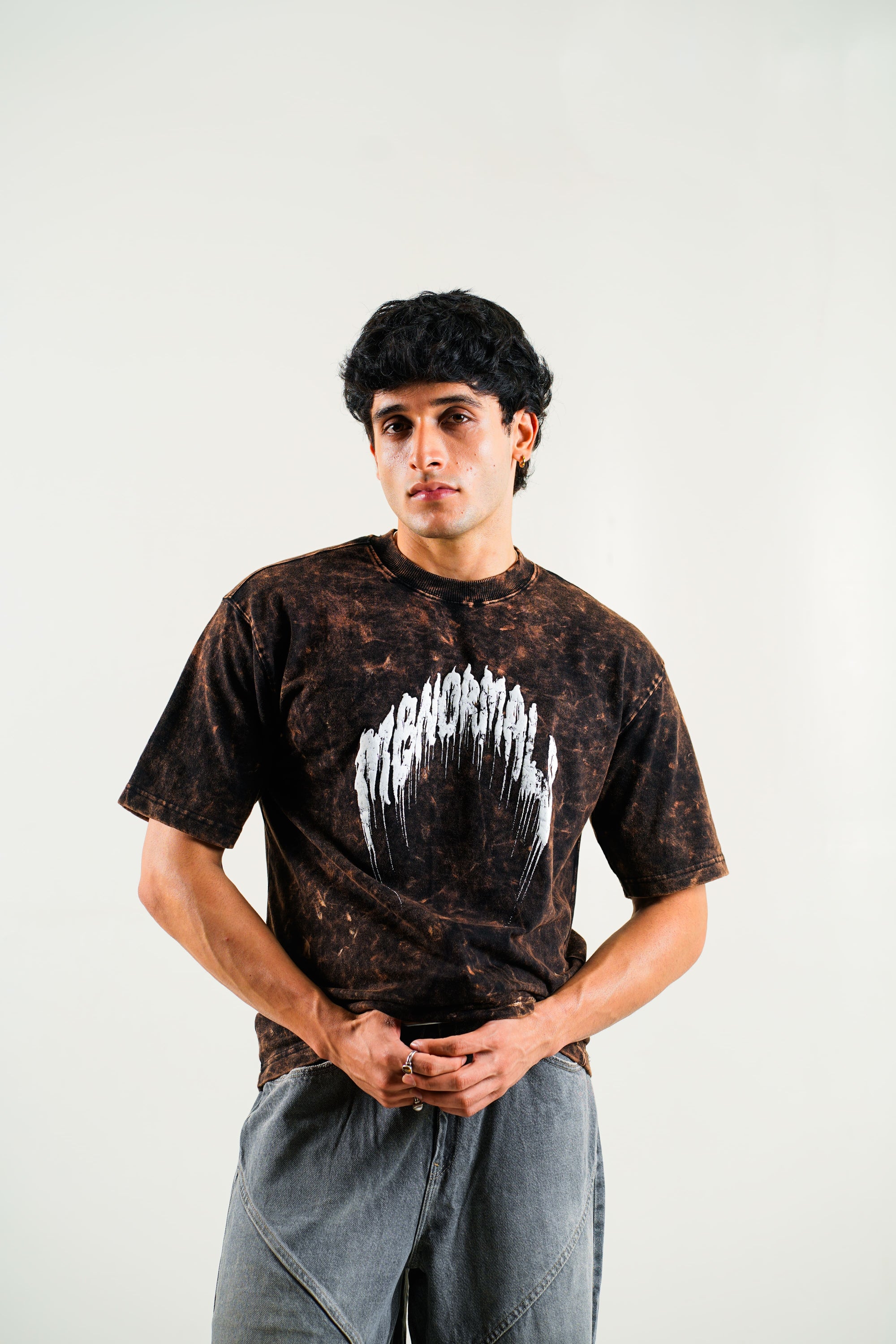 THE ART OF UNKNOWN – Black Washed Boxy Fit (Unisex)
