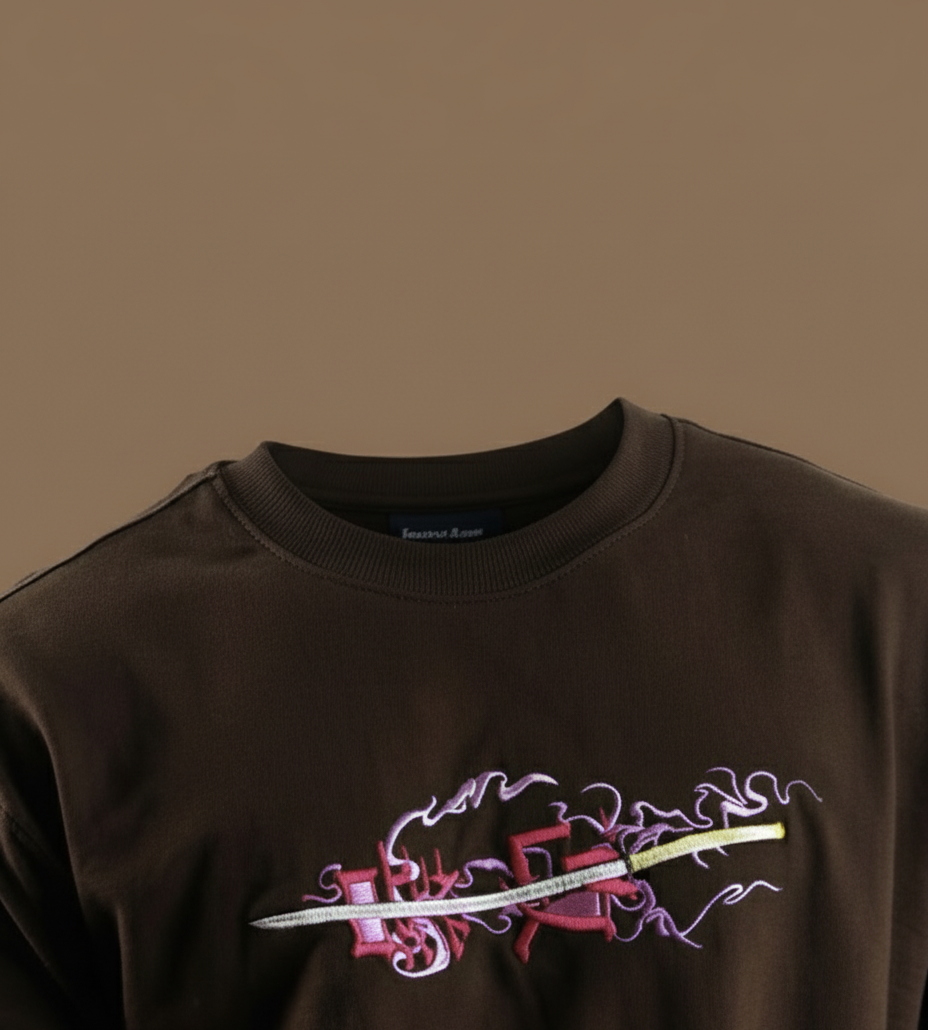 THE ART OF BECOMING – Brown Boxy Fit (Unisex)